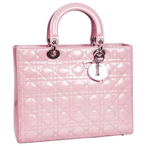 lady dior in pink patent leather|Lady Dior handbags.